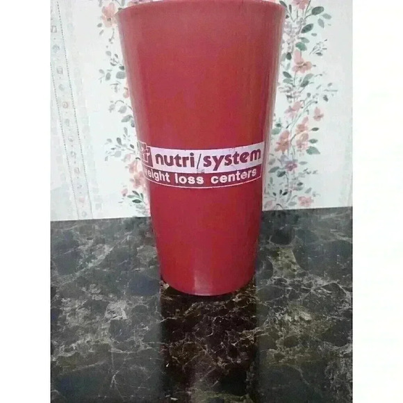 Vintage Nutri System Weight Loss Centers Plastic Cup HTF Collectable - Picture 2 of 5